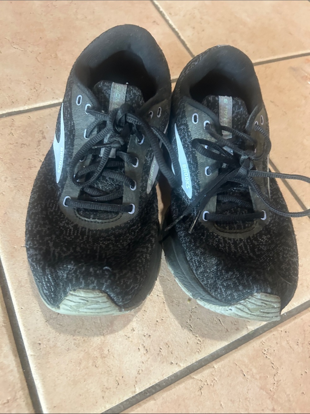 Brooks Black and Gray Women's Running Sneakers